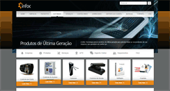 Desktop Screenshot of infoctecnologia.com.br
